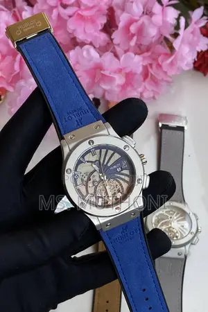 Blue Strap Big Bang Hublot , Quartz