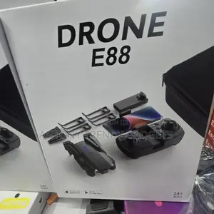 Portable E88 Foldable Drone With One-key Takeoff & Landing