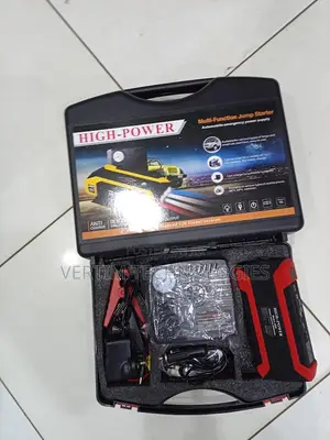 12v 99800mah Car Jump Starter With Built-in Tire Inflator Pump