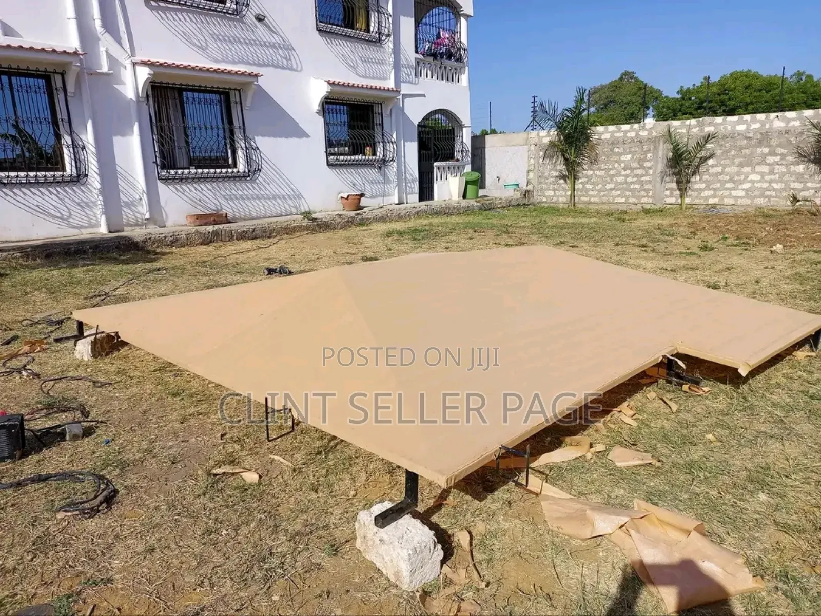 Beige Colour Car Canopy Net (Carshade Net)