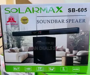 2.1ch Solarmax Soundbar Multimedia Speaker System