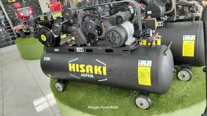 Hisaki Japan 2 in 1 Compressor 200l With Diesel Engine 8.5hp/Motor 3hp
