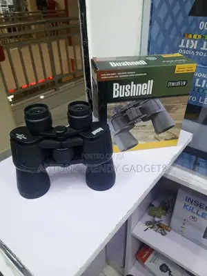 60x Magnification Bushnell Powerview Binoculars With Instafocus