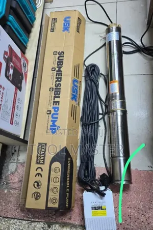 1hp Electric Submersible Bump/ Usk 70m Head Water Pump