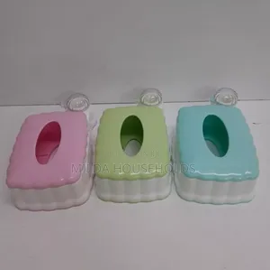 Serviette Holder With Toothpick Dispenser.