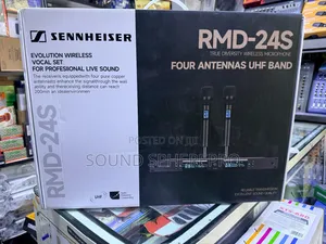 Sennheiser Rmd-24s 2 In 1 Wireless Microphone