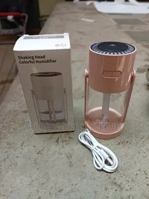Colorful Head-Shaking Car Humidifier – Cute, Quiet Usb Powered
