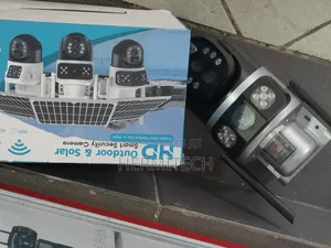 Hd Outdoor CCTV Camera 4g Smart 10x Zoom Dual Lens Solar Powered CCTV