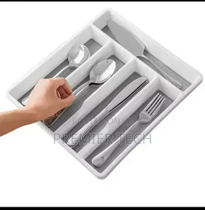 Plastic Non Expandable Cutlery Drawer Organizer