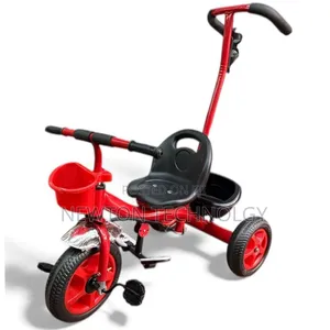 Tricycle With Push Handle