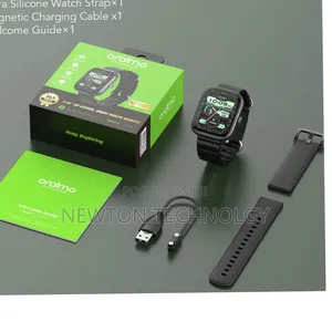 Oraimo *Watch 6* Osw-807 2.04" TFT Ip68 Smartwatchwithfree Extra Strap