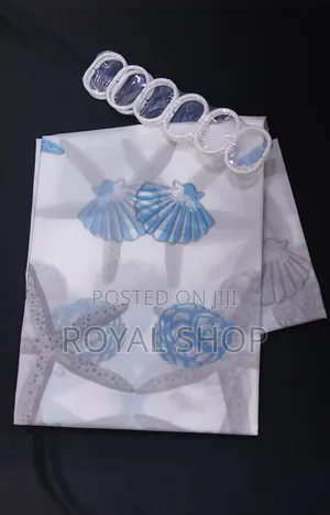 Shower Curtain With Hooks