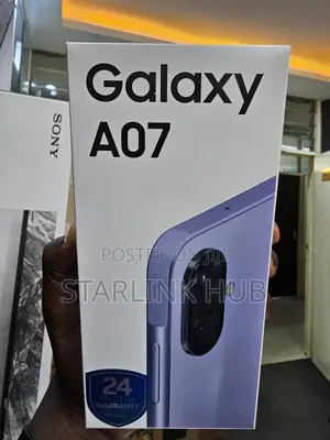 New Samsung Galaxy A07 4G 128 GB Purple