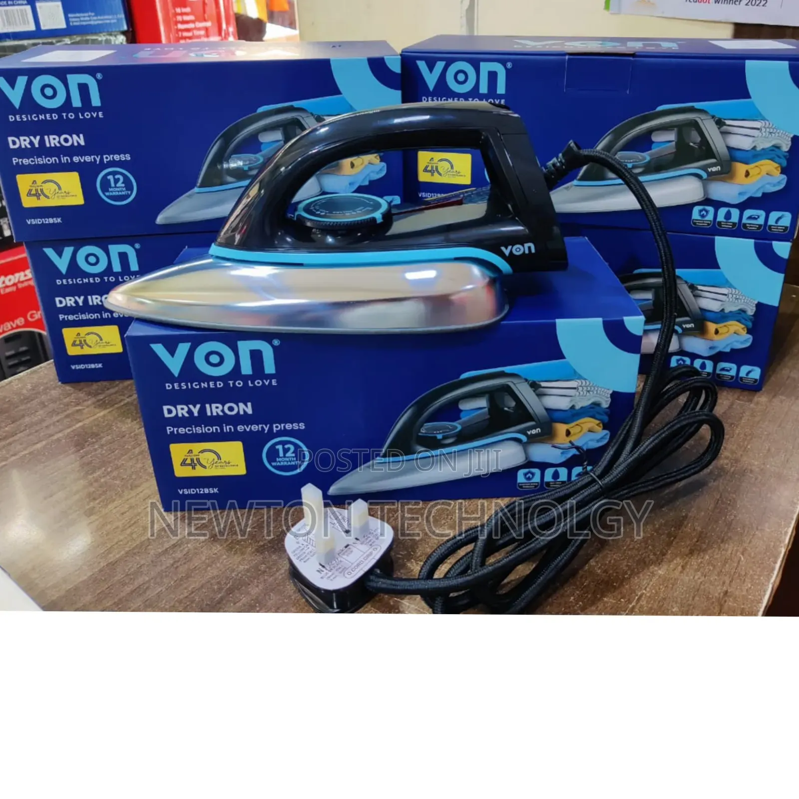 *Von Dry Iron Teflon Plate