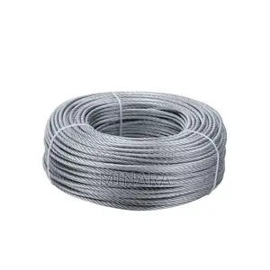 8mm, Galvanized Steel Wire Rope, 150 Meters Roll