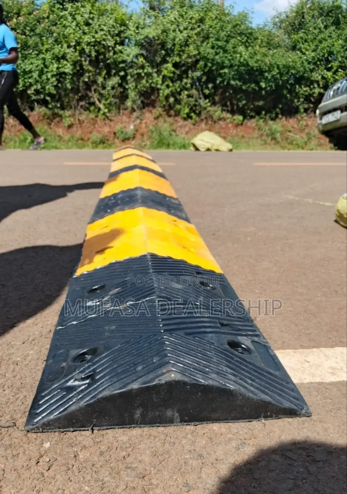 50mm Durable Rubber Speed Bumps