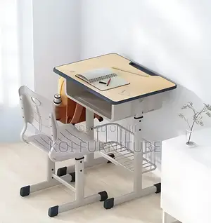 Kids Combo : Adjustable Kids Study Desk and Chair Set