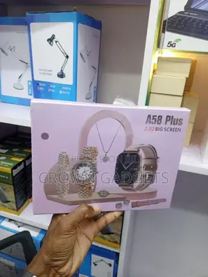 A58 Plus Smartwatch Set With Jewelry Gift Box for Women