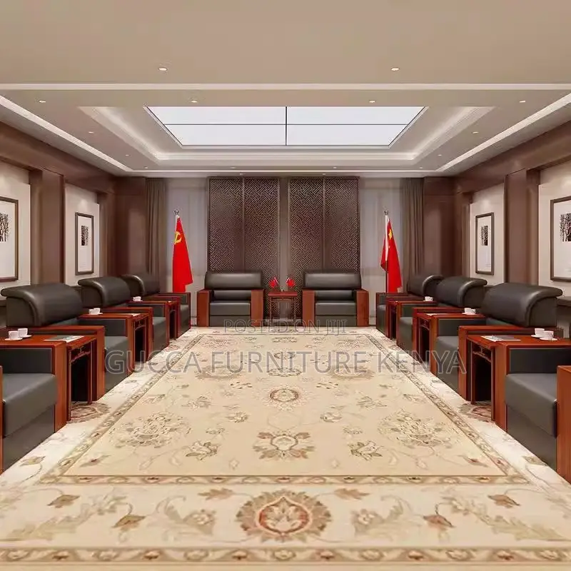 5-seater Leather Executive Reception Sofa