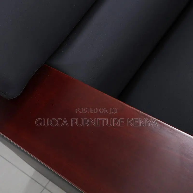 5-seater Leather Executive Reception Sofa