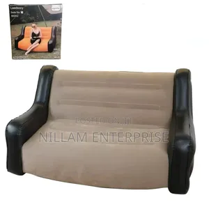 Inflatable Modern 2 Seater Sofa With Armrests