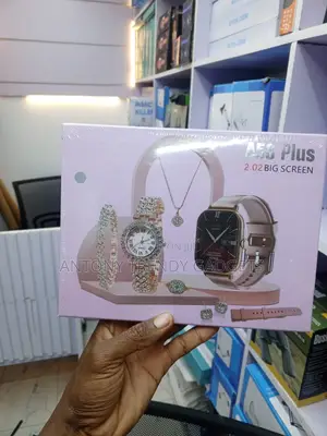 A58 Plus Smartwatch Set, A58 Plus 2.02" Smartwatch & Luxury Bracelet,