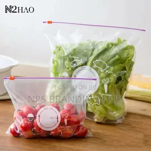 Reusable Ziplock Fridge Bags Set Of 20pcs 1kg