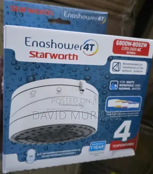 Enershower Instant Shower 4t – Durable Efficient Design