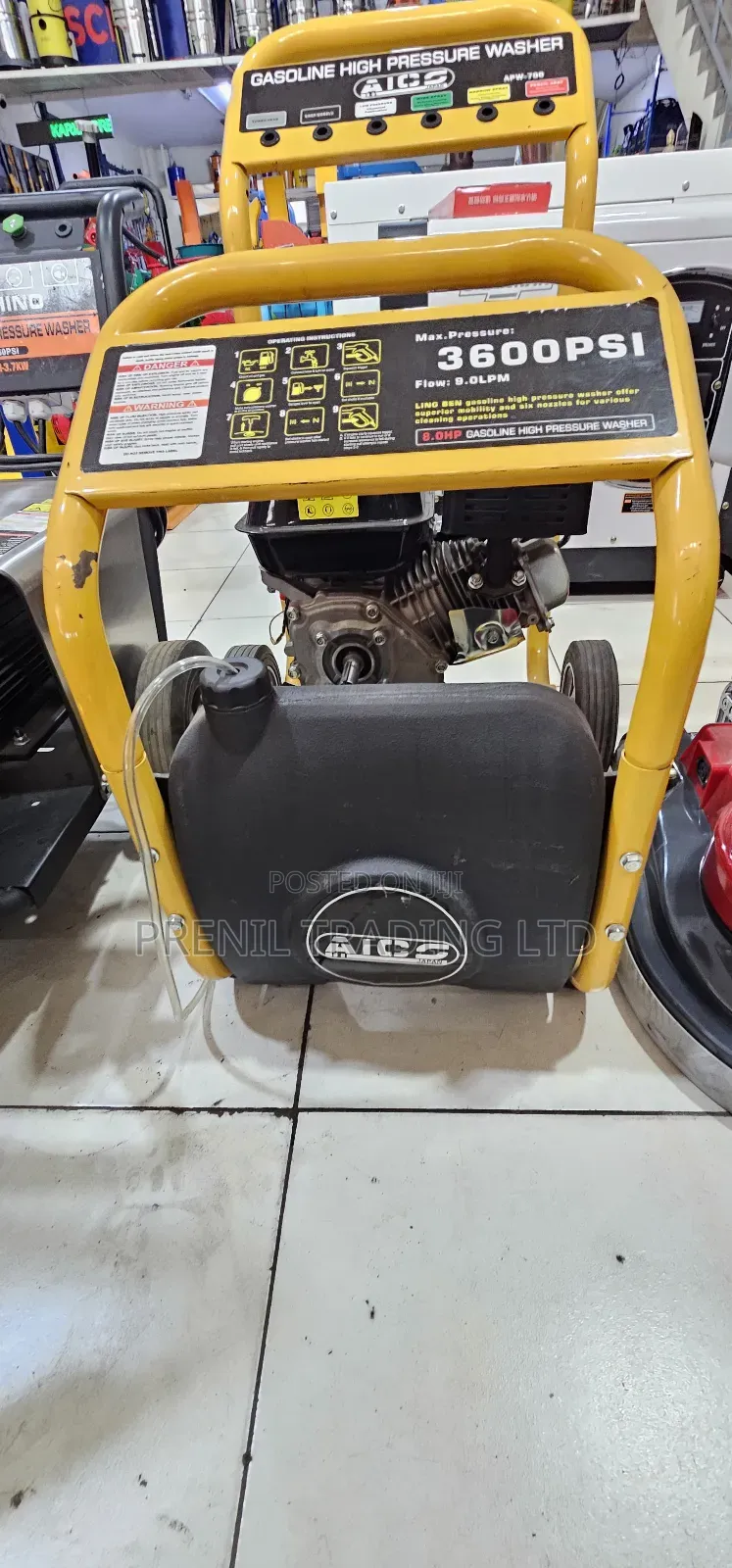 Aico Gasoline High-pressure Washer