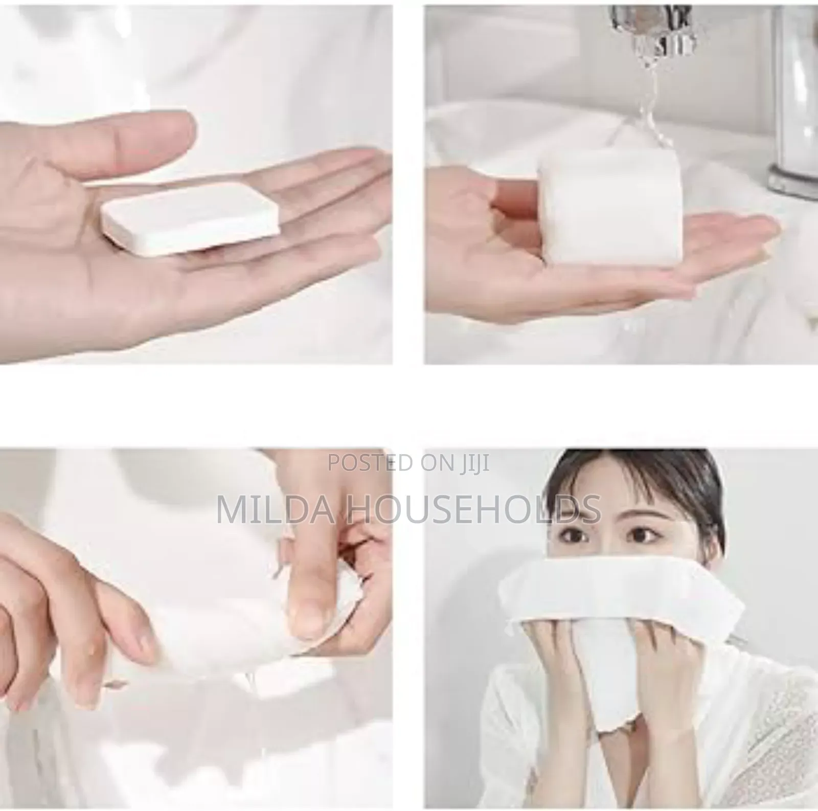 Magic Compact Towels.