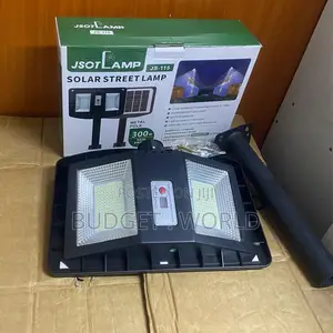 300w Solar Street Light – Waterproof Led Lamp With Metal Stand