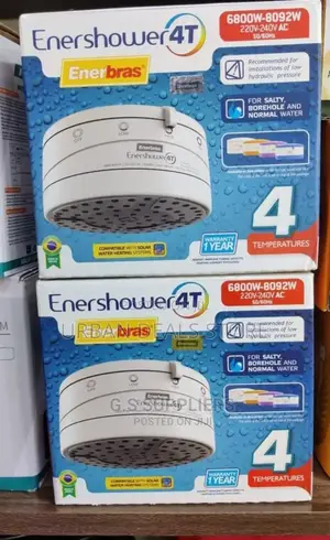 Enershower 4t Shower 6800w