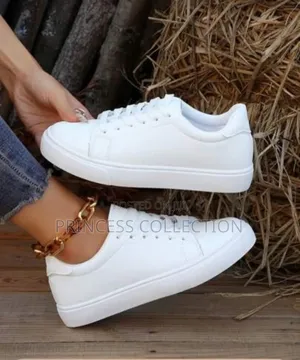 White Cute Sneakers on Sale