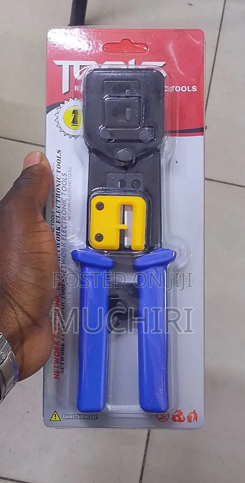 Pass Through Crimping Tool
