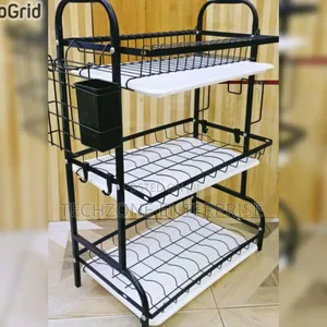 Heavy Duty Executive 3 Tier Dish Rack Drainage Board 