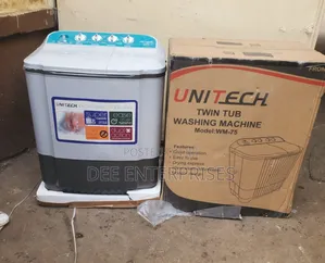 Unitech 7.5kgs Twin Tub Top Load Semi Automatic Washing Machines