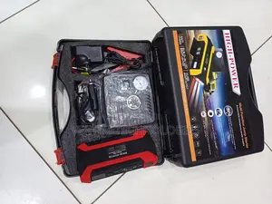 Maintenance-Free 99800mah Car Jump Starter With Tire Inflator