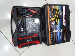 Compact Design 12v 99800mah Jump Starter With Tire Inflator