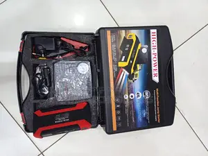 High Power 12v 99800mah Emergency Jump Starter With Tire Inflator