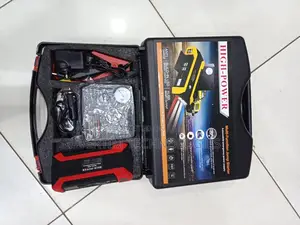 Compact Design 12v 99800mah Jump Starter With Air Compressor Pump
