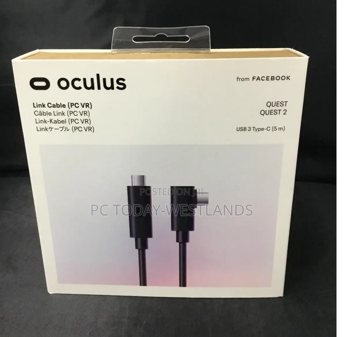 Quest (Oculus) Link Virtual Reality Headset Cable for Quest