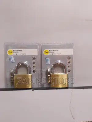Yale Padlock 60mm With 3 Keys Made Of Hardened Antitrust Steel