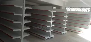 Supermarket Metallic Shelves