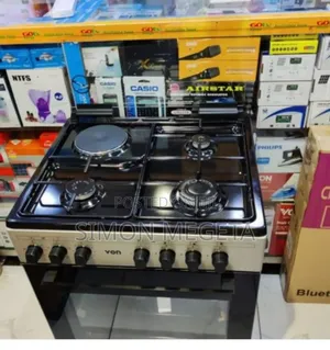 Von 60×60 Cooker – 3 Gas Burners + 1 Electric Plate