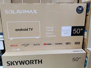 Solarmax 50-Inch Full Hd Led Smart Tv With Built-in Wi-Fi, Dolby Audio