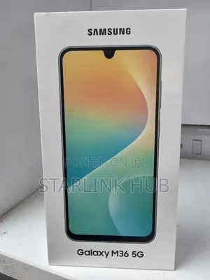 New Samsung Galaxy M36 5G 128 GB Black