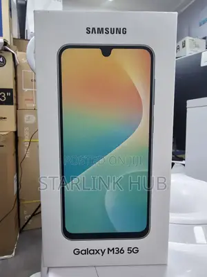 New Samsung Galaxy M36 5G 128 GB Black