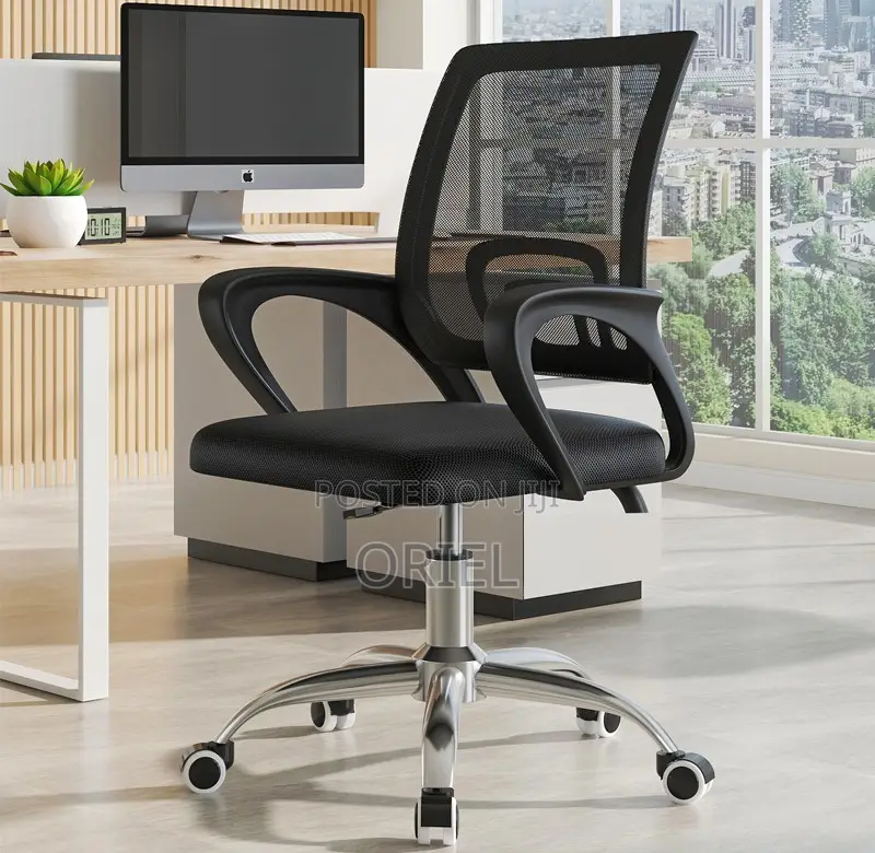 Office Chairs: Mid-back Breathable Mesh Task Chair
