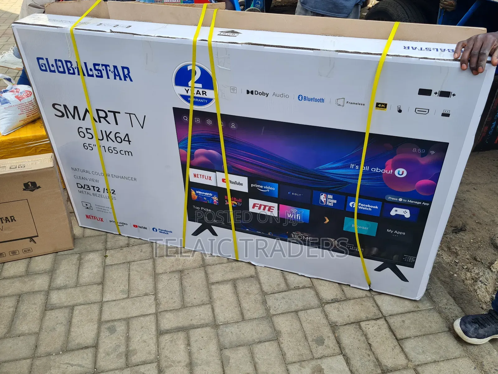 Globalstar 65 Inches Smart Android Tv