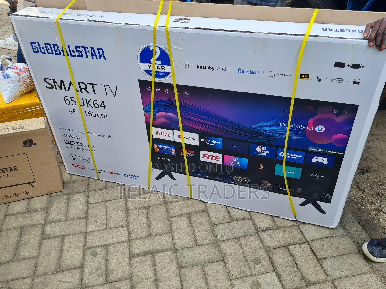 Globalstar 65 Inches Smart Android Tv